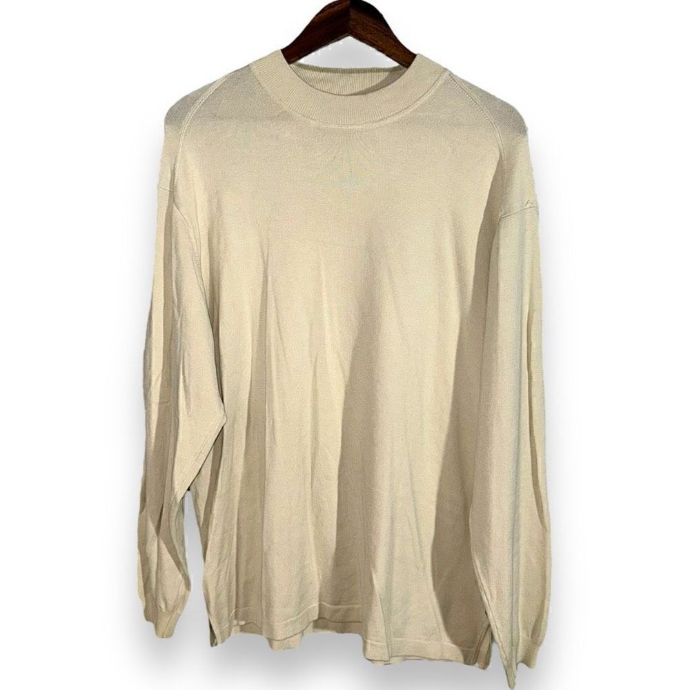 Tommy Bahama Golden Silk Mockneck Sweater Size M